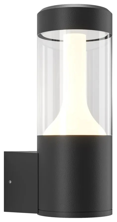 Aplica LED de perete pentru iluminat exterior IP54 Koln negru
