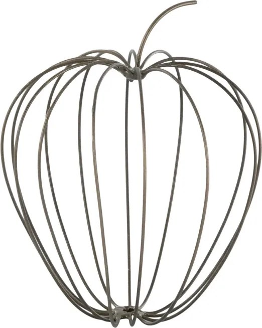 Dovleac decorativ, din metal, D9cm, Pumpkin