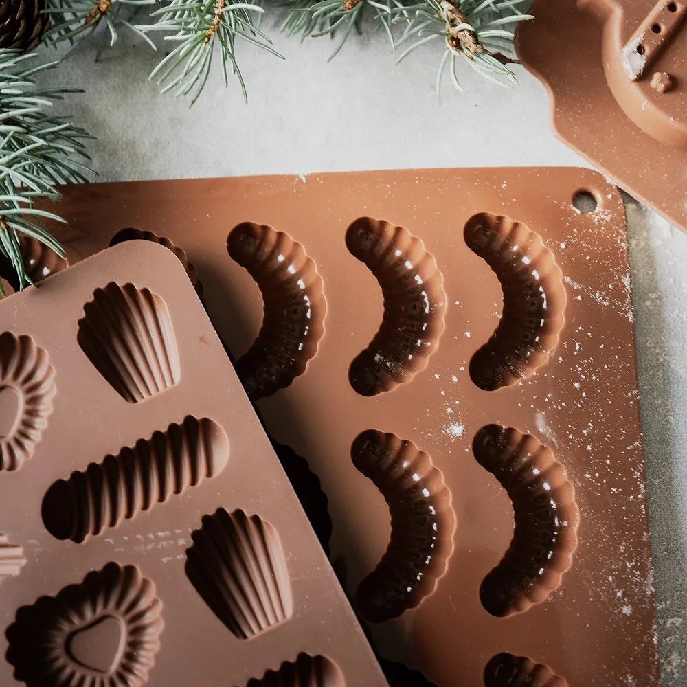 Formă de copt pentru fursecuri din silicon 24,5x34,5 cm – Orion