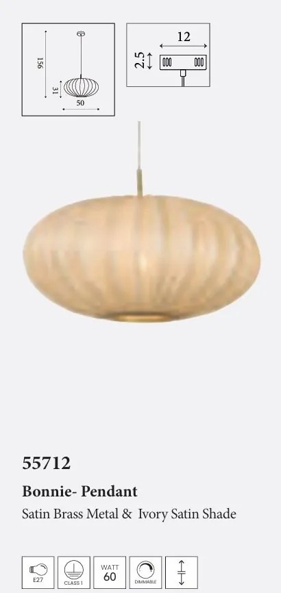 Lustra suspendata stil cocoon Bonnie