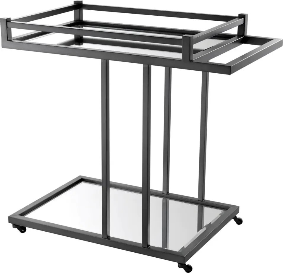 Gheridon/ Masuta laterala eleganta Beverly Hills bronz 111923 HZ