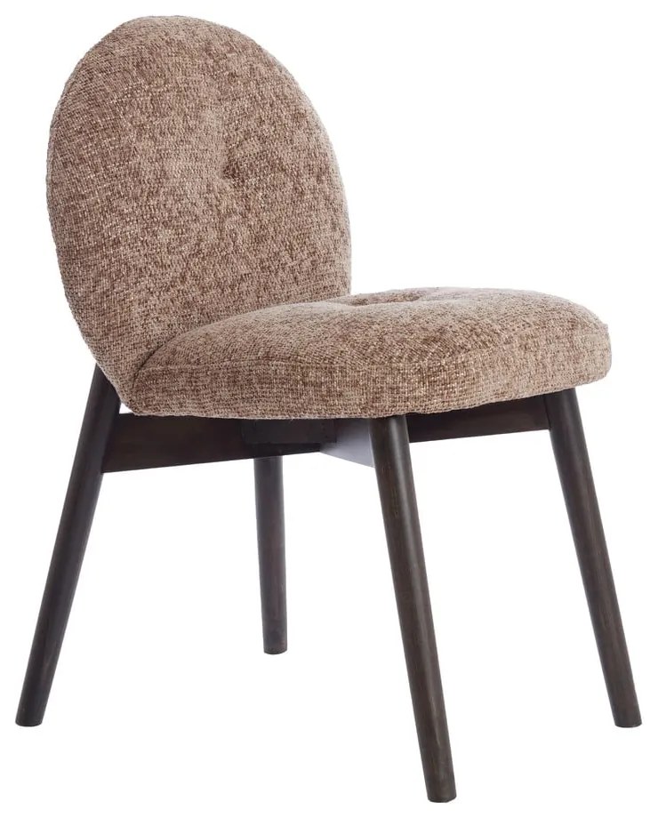 Set de scaune de sufragerie maro 2 buc. tapițat Sinosa – Light &amp; Living