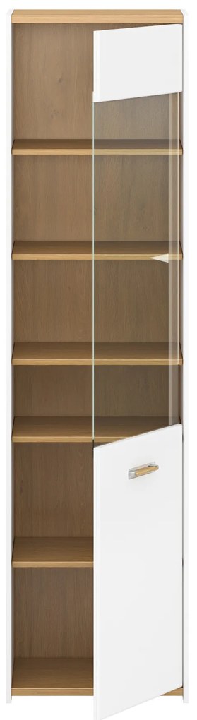 Vitrină Andre 1W (alb mat). 1052703