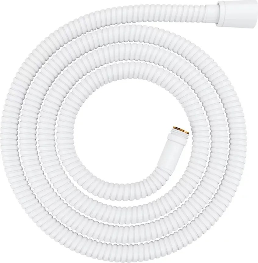 Furtun de dus Omnires 180 cm finisaj alb mat