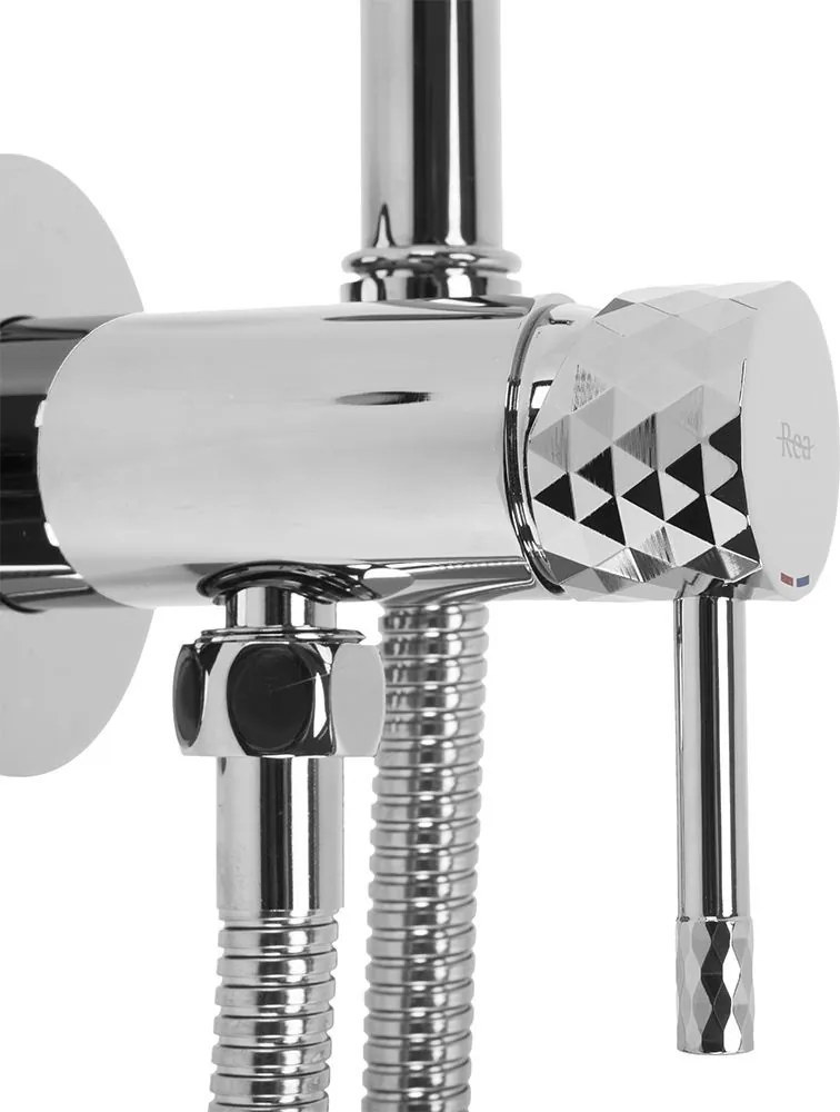 Baterie bideu Lungo Loop Diamond Chrome