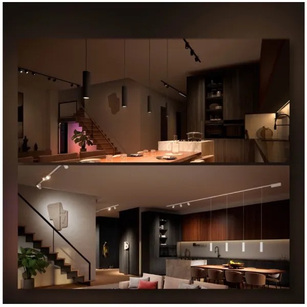 Philips Hue LED spot reglabil pentru sistem șină, 5,2W, 24V