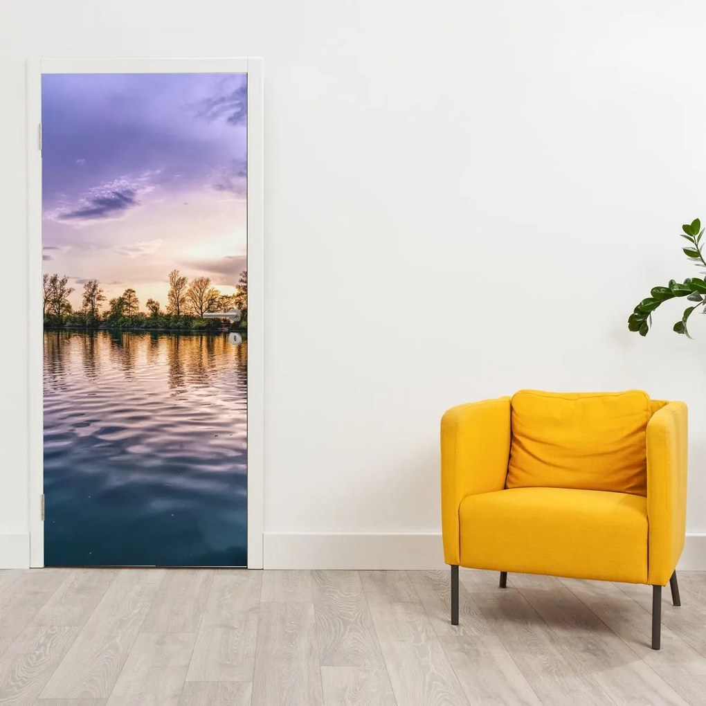 Fototapet pentru ușă - Lac (95x205cm)