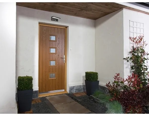 Aplică LED de exterior cu senzor HUGO LED/9W/230V IP54 3000K/4000K LED2