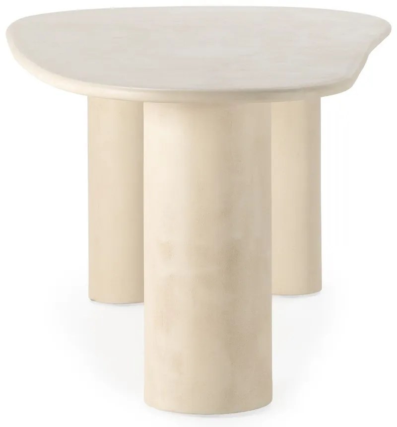 Masă de dining cu aspect de piatră 100x201 cm Daila – MOME