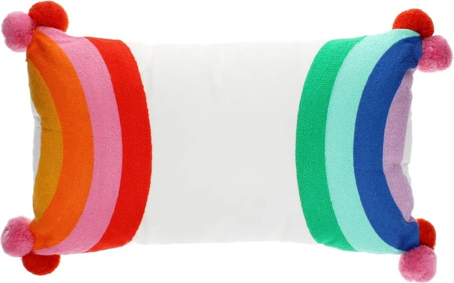 Pernă pentru copii din amestec de bumbac 50x33 cm Rainbow – Rex London