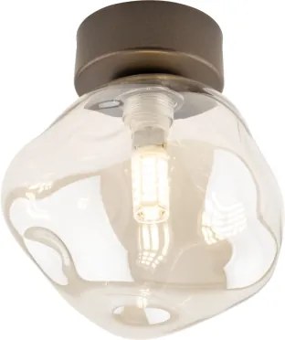 Brilagi - Plafonieră VULCANO 1xG9/8W/230V bronz/bej fumuriu