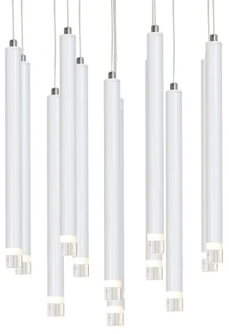 Lustră LED pe cablu ALBA 12xLED/1W/230V albă