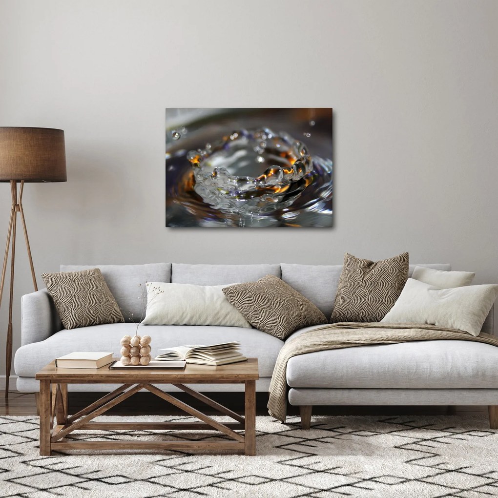 Tablou cu brățara din picături de apă (70x50 cm)