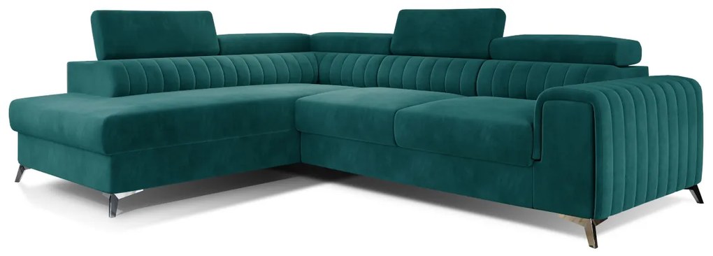 Expedo Coltar DUNCAN, 278x92x205, mat velvet 75, stanga