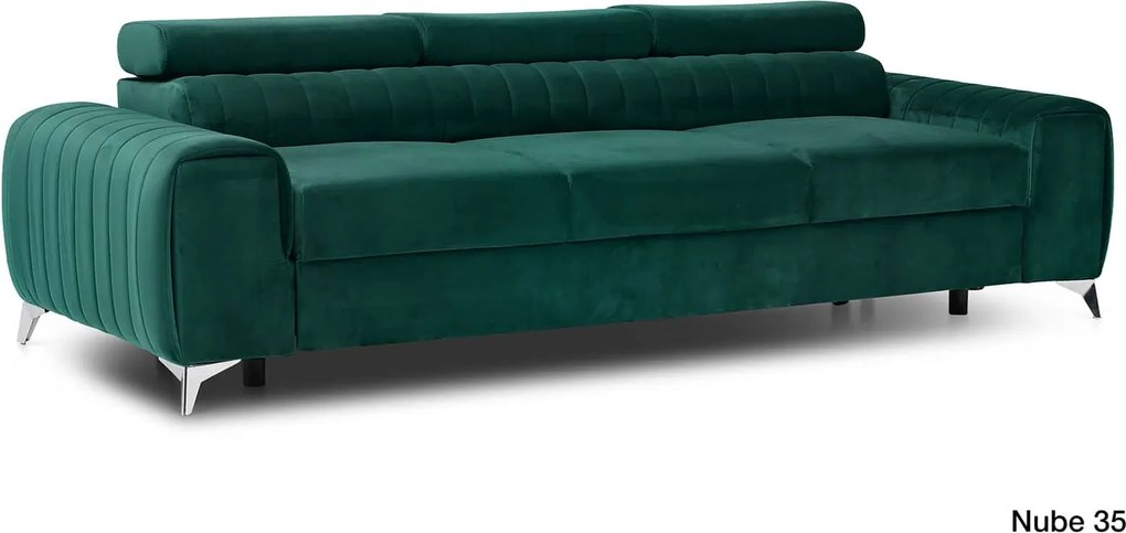 Canapea lemn masiv Lisbon Extensibilă 260x97cm Personalizabilă - Monolith 79