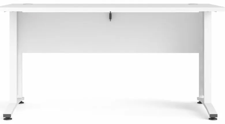 Birou alb PRIMA OFFICE fara sertar 80400