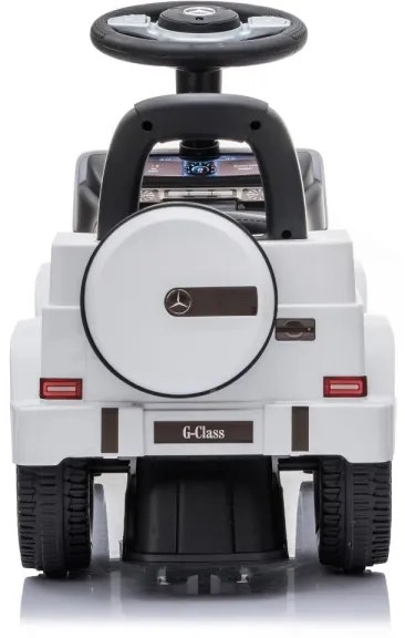 Bicicletă fără pedale Mercedes G350d alb/negru