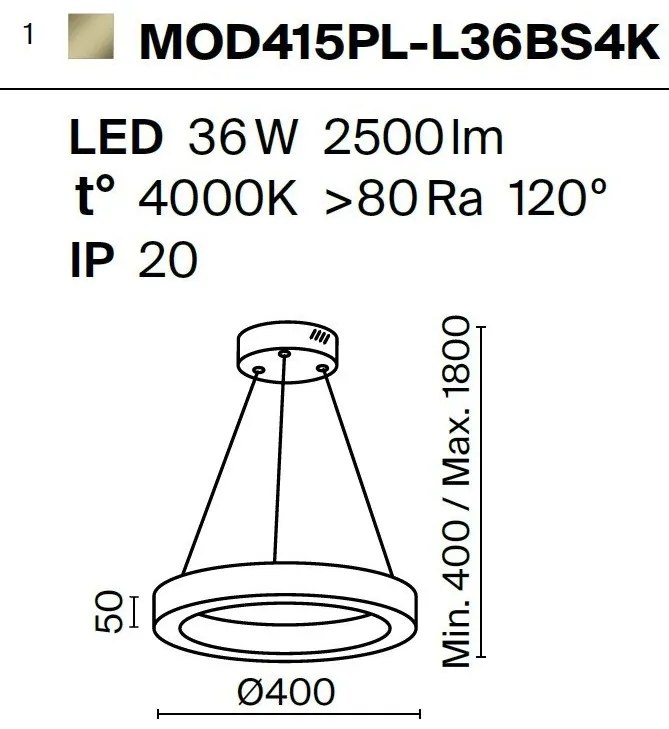 Lustra LED design modern Saturno alama