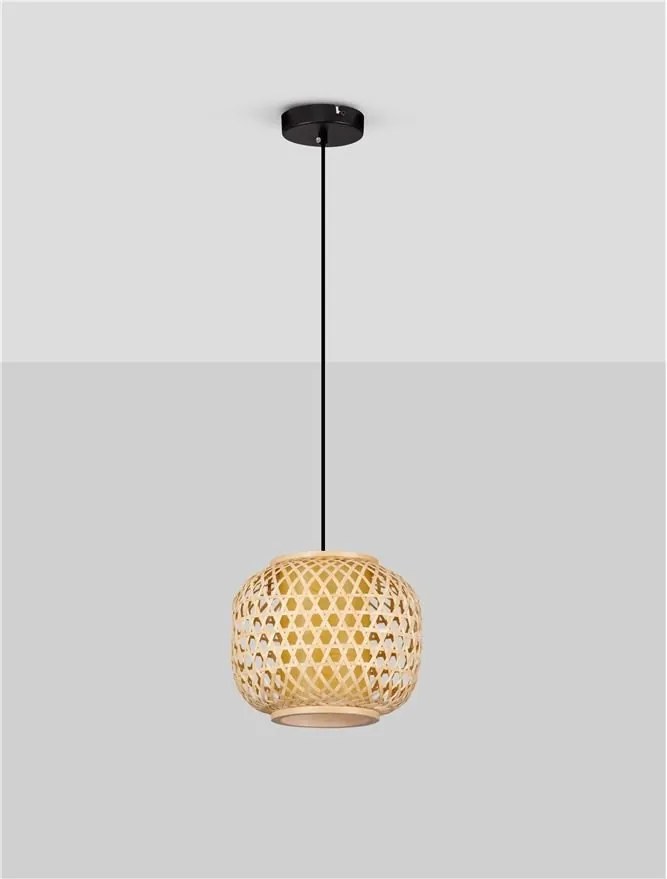 Pendul ratan decorativ design natural ASMA