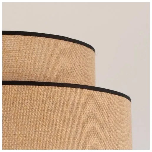 Lustră pe cablu BOHO 1xE27/60W/230V bej