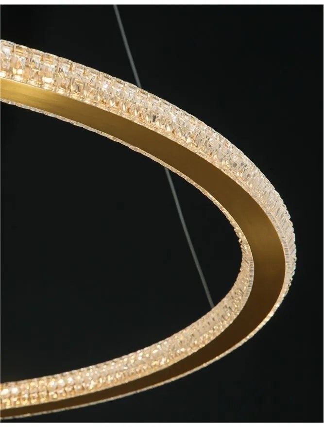 Lustra LED dimabila design elegant CILION 60cm