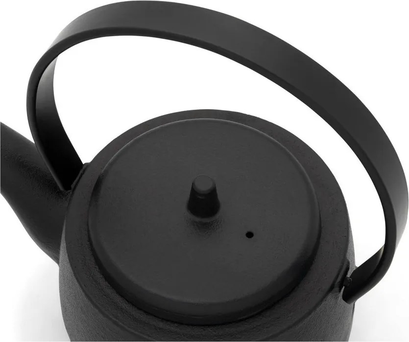 Ceainic negru cu filtru din fontă 1,2 l Kobe – Bredemeijer