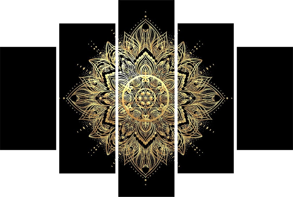 Tablou - Mandala bogăției (150x105 cm)