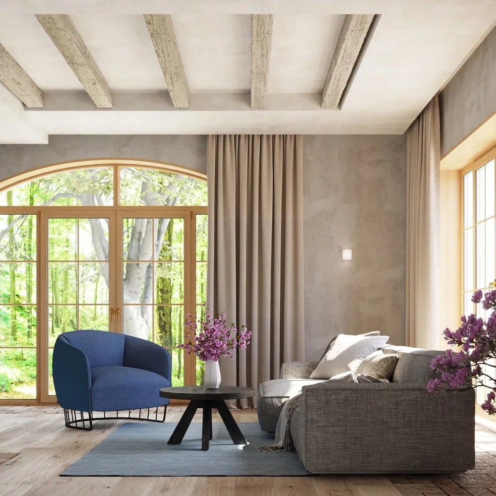 Aplică de perete albă ø 10 cm Gino – Sollux