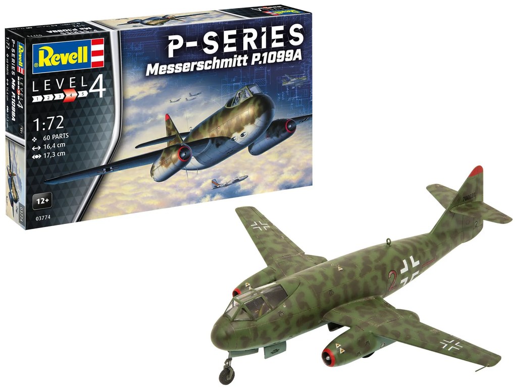 AEROMODEL MESSERSCHMITT P.1099A - P-SERIES - REVELL (RV03774)