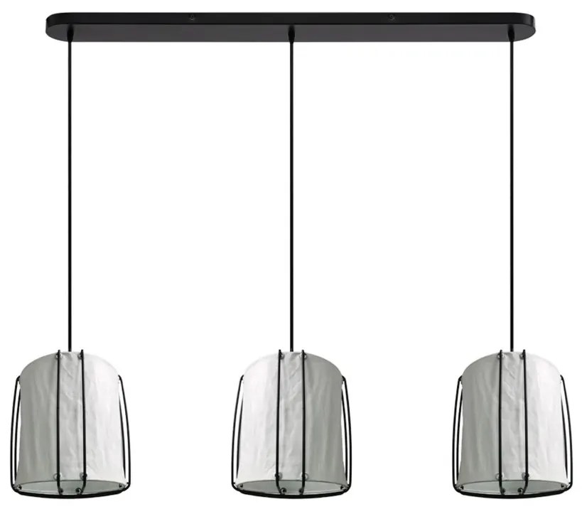 Lustra cu 3 pendule stil modern Japandi Cardine