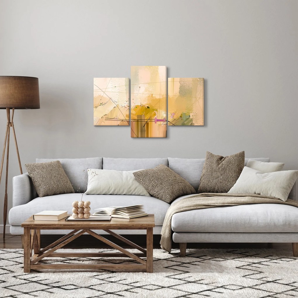 Tablou - Abstract, pictură în ulei (90x60 cm)