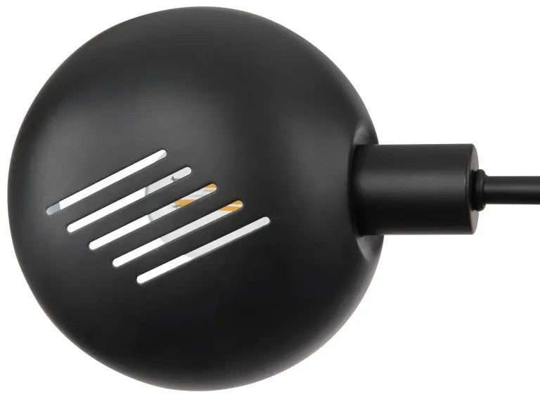 Lampadar, lampa de podea design modern Seymour negru