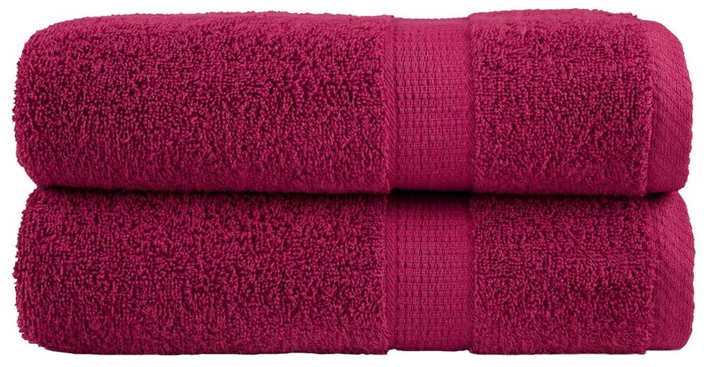 vidaXL Prosoape de duș premium SOLUND 2 buc 70x140cm 600 gsm