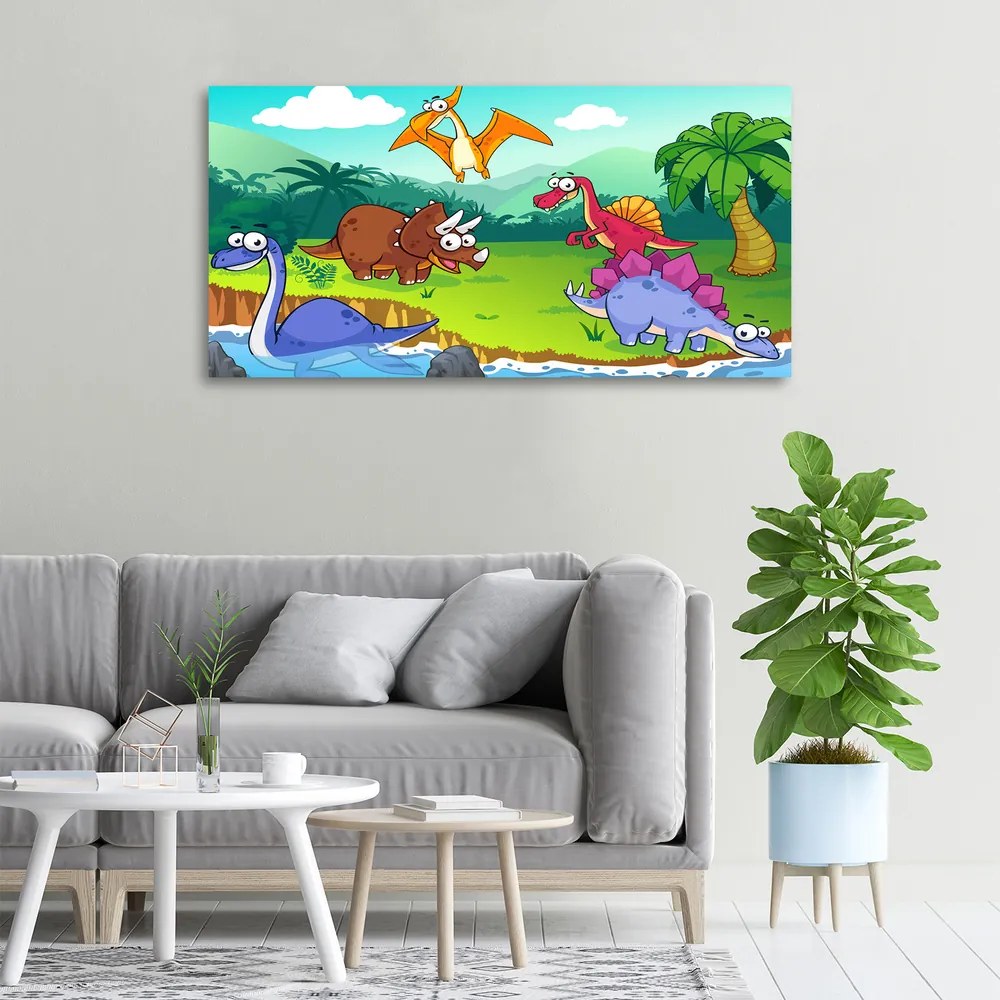 Tablou pe pânză canvas Dinozauri