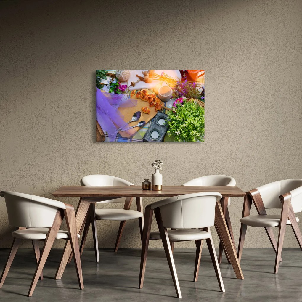 Tablou - picnic de vară (90x60 cm)