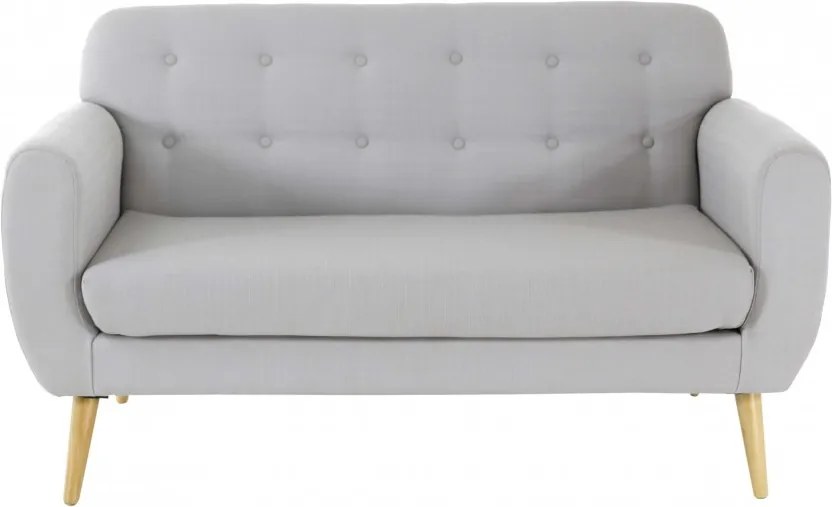 Canapea gri 140 cm Stockholm Zago