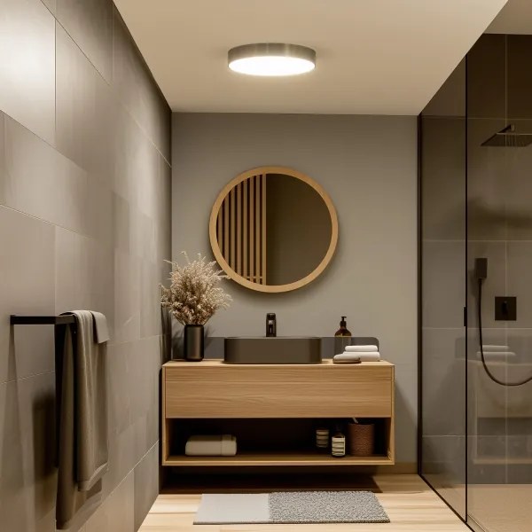 Brilagi - Plafonieră LED pentru baie POOL LED/36W/230V Ø 40 cm IP54 alamă