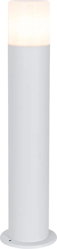 Lampă de exterior în picioare albă cu abajur opal 50 cm - Odense
