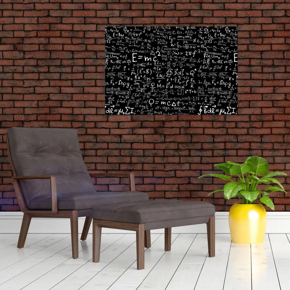 Tablou - Matematică (90x60 cm)