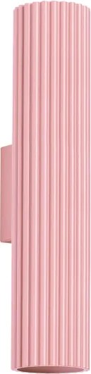 Brilagi - Aplică LED de perete CRESTO 2xGU10/10W/230V 30 cm roz