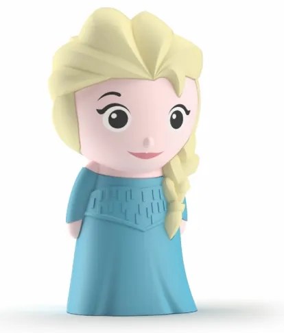 Philips 71768/03/16 - Lampa copii DISNEY FROZEN ELSA LED/2xAAA