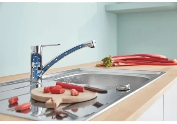 Baterie pentru chiuvetă GROHE BAUECO 31680000, crom lucios