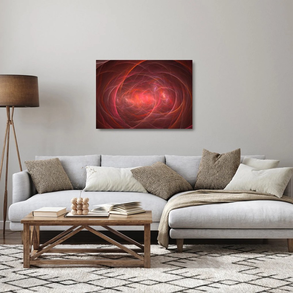 Tablou pe sticlă modern abstract (70x50 cm)