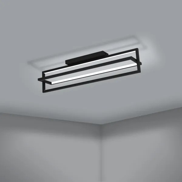 Plafonieră LED dimabilă SIBERIA LED/34W/230V Eglo 900465 + telecomandă