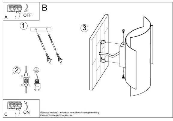 Aplică IMPACT 1xG9/40W/230V neagră
