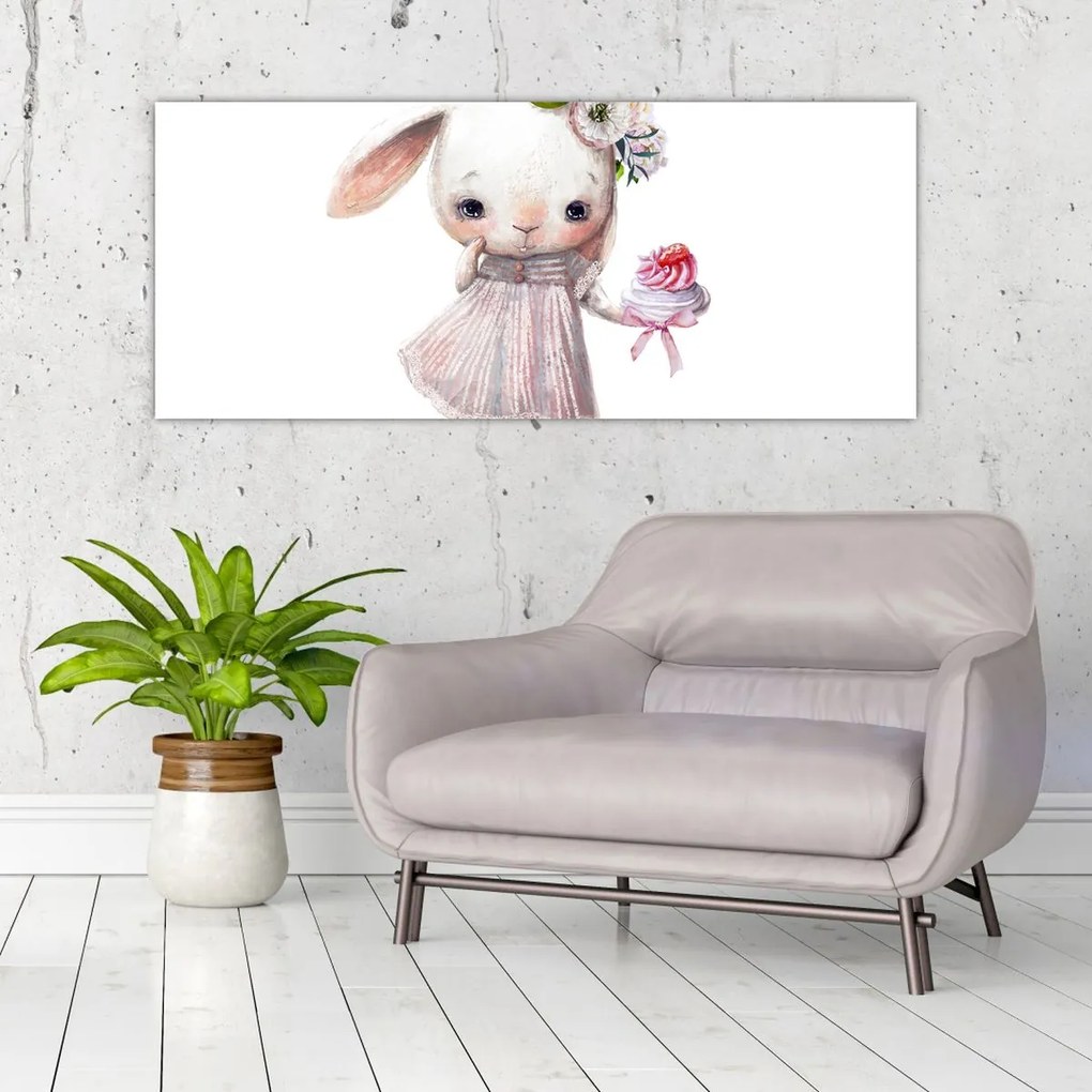 Tablou - Animăluț în acuarelă N⁰1 (120x50 cm)