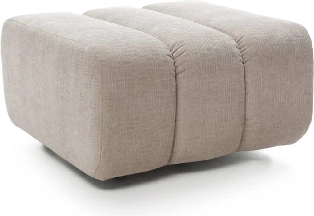 Pouf lemn masiv Zurich