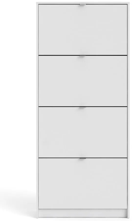 Pantofar alb cu deschidere înclinată Shoes – Tvilum