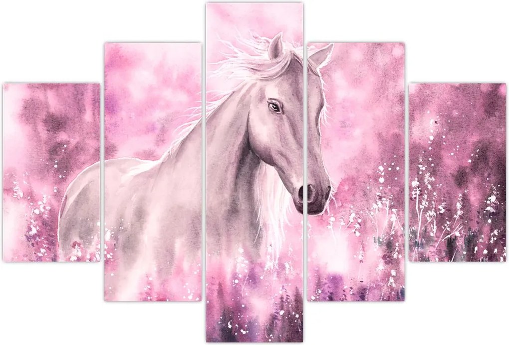 Tablou - Cal pictat (150x105 cm)