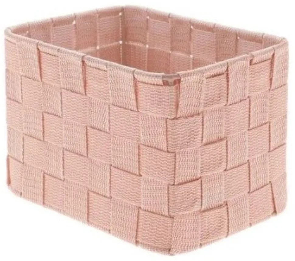 Organizator Compactor pentru sertareTEX, 19 x 14 x 13 cm, înalt, roz